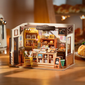 Rolife Becka's Baking House DIY Miniature House Kit, Only Supports TK And Independent Site Sales (Option: Beckas Baking House)