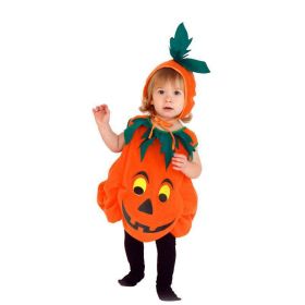 Halloween Pumpkin Costume for Kids, Toddler Infant Baby Halloween Costume Outfit Set (Color: style B, size: 110cm)