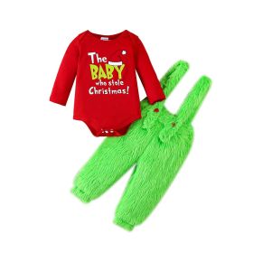 Christmas Baby Boy Girl Outfit Infant The Baby Infant The Baby (size: 3-6M)
