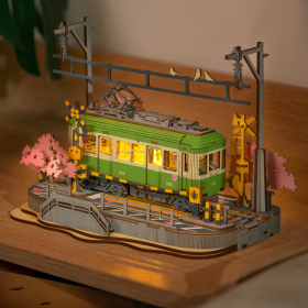 Rolife Sakura Journey 3D Wooden Puzzle Only Supports TK And Independent Website Platforms (Option: Sakura Journey)