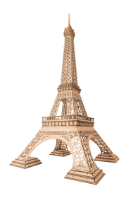 ROBOTIME 3D Wooden Puzzle Eiffel Tower DIY Assemble Toy Model Kit Gifts (Option: TGC02)